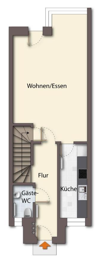 Ferienhaus Finja دورنوميرسيال المظهر الخارجي الصورة